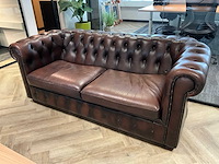 Chesterfield look tweepersoonsbank - afbeelding 2 van  7