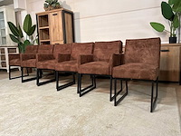 Chestnut eetkamerstoelen (6x) - afbeelding 2 van  12