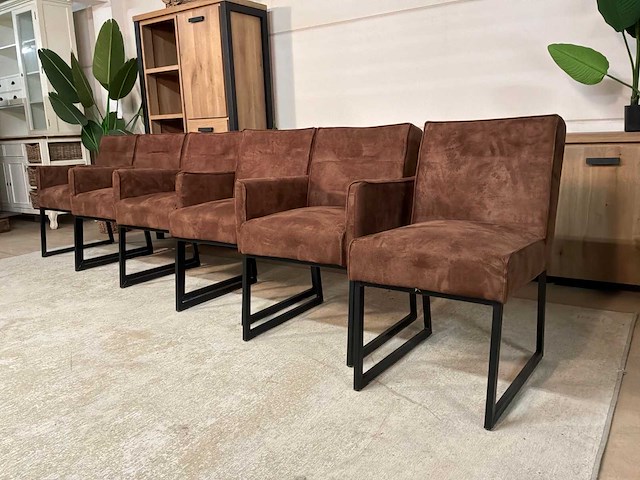 Chestnut eetkamerstoelen (6x) - afbeelding 12 van  12