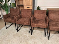 Chestnut eetkamerstoelen (6x) - afbeelding 5 van  12