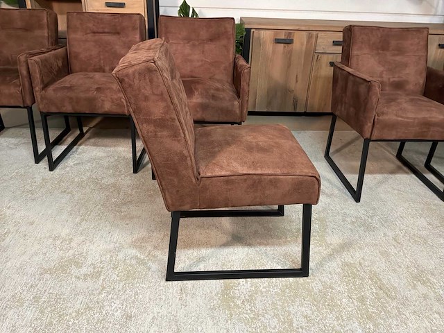 Chestnut eetkamerstoelen (6x) - afbeelding 6 van  12