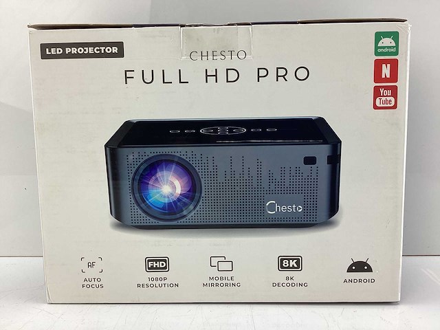 Chesto - full hd pro android - beamer - afbeelding 1 van  3