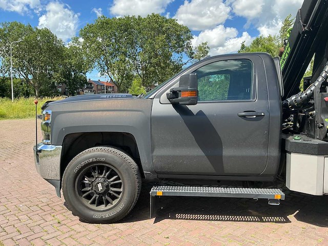 Chevrolet - 2018 - silverado - truck met elektrische palfinger kraan - afbeelding 6 van  43