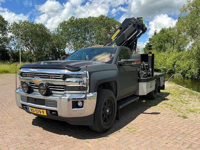 Chevrolet - 2018 - silverado - truck met elektrische palfinger kraan - afbeelding 23 van  43
