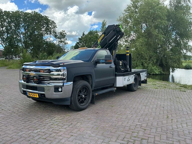 Chevrolet - 2018 - silverado - truck met elektrische palfinger kraan - afbeelding 34 van  43
