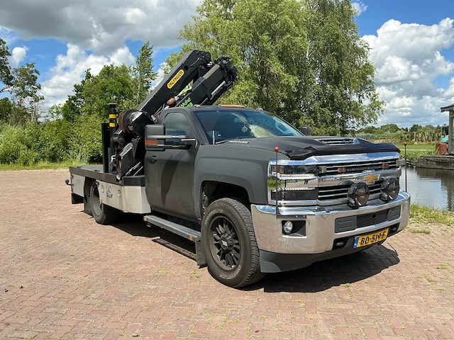 Chevrolet - 2018 - silverado - truck met elektrische palfinger kraan - afbeelding 40 van  43