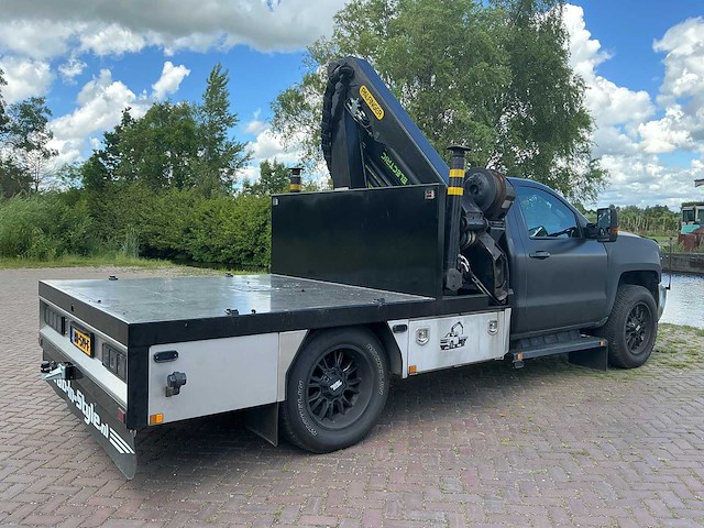 Chevrolet - 2018 - silverado - truck met elektrische palfinger kraan - afbeelding 42 van  43