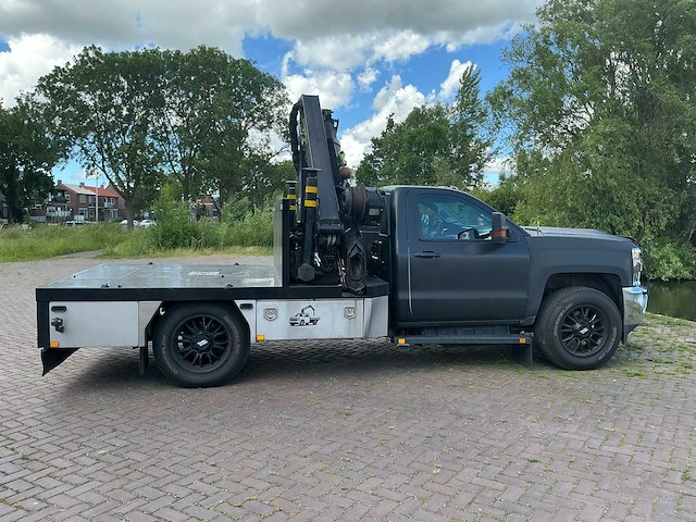 Chevrolet - 2018 - silverado - truck met elektrische palfinger kraan - afbeelding 38 van  40