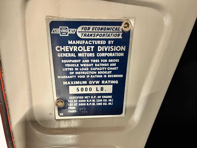 Chevrolet - 3100 - pick-up truck - afbeelding 24 van  45