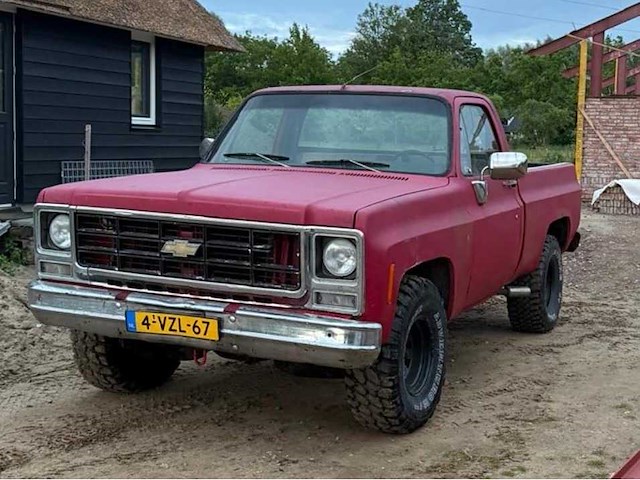 Chevrolet - c10 - sd33t turbodiesel motor - pick-up - 1979 - afbeelding 1 van  11