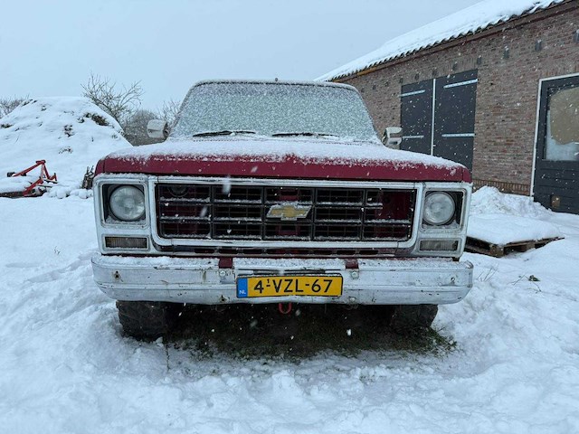 Chevrolet - c10 - sd33t turbodiesel motor - pick-up - 1979 - afbeelding 5 van  11