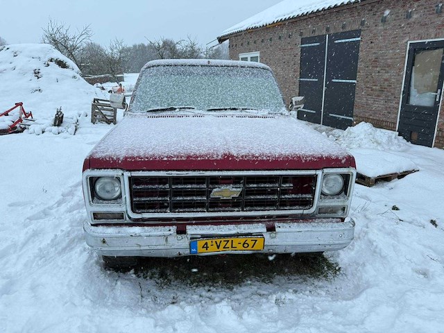 Chevrolet - c10 - sd33t turbodiesel motor - pick-up - 1979 - afbeelding 7 van  11