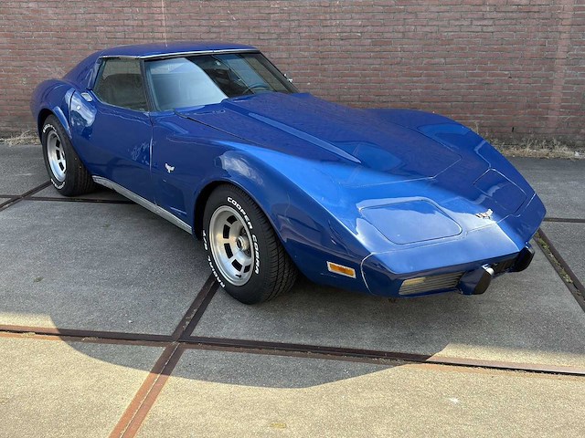 Chevrolet - corvette c3 - 5.7l v8 - 1977 - oldtimer - afbeelding 9 van  16