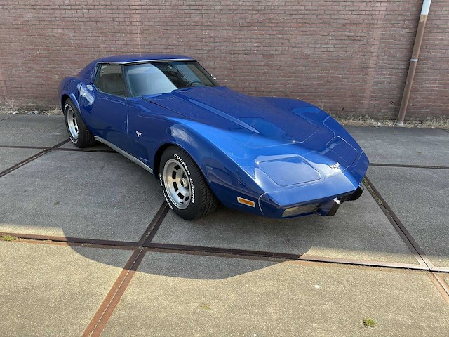 Chevrolet - corvette c3 - 5.7l v8 - 1977 - oldtimer - afbeelding 13 van  16