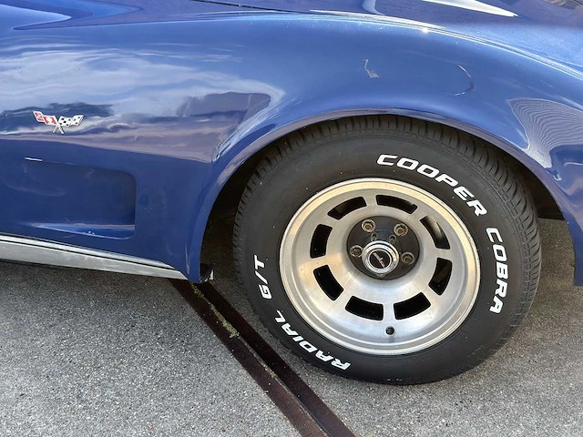 Chevrolet - corvette c3 - 5.7l v8 - 1977 - oldtimer - afbeelding 21 van  22
