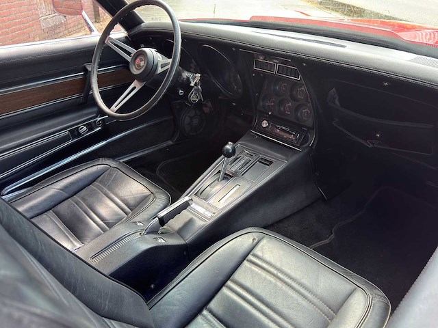 Chevrolet - corvette c3 - 7.4l v8 - 454 ls4 - big block - 1973 - oldtimer - afbeelding 6 van  25