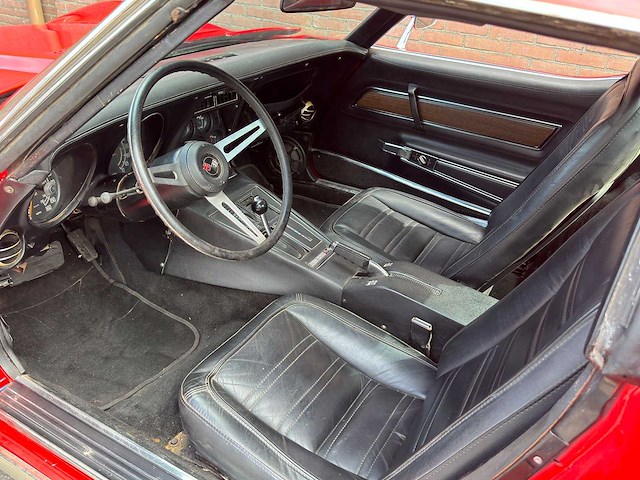Chevrolet - corvette c3 - 7.4l v8 - 454 ls4 - big block - 1973 - oldtimer - afbeelding 18 van  25