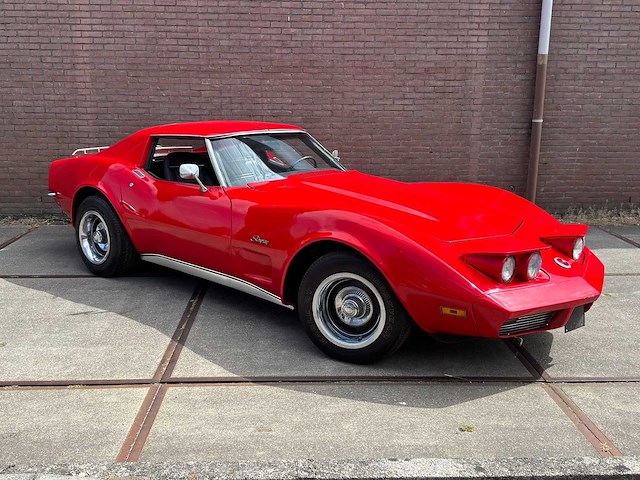 Chevrolet - corvette c3 - 7.4l v8 - 454 ls4 - big block - 1973 - oldtimer - afbeelding 19 van  25