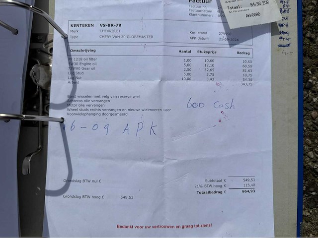 Chevrolet - usa - chevy van - 5.7 g30 - lpg - camper - 1990 - afbeelding 13 van  22