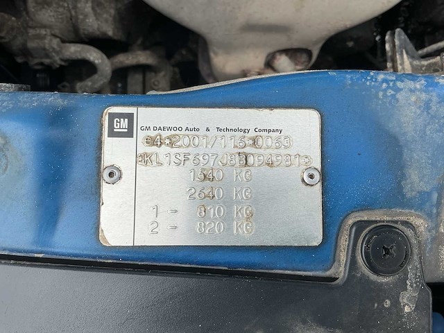 Chevrolet aveo 71-zd-rp - afbeelding 21 van  28