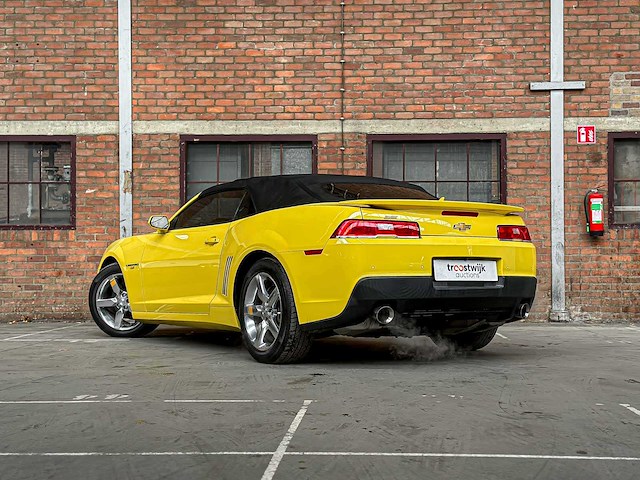 Chevrolet camaro lt cabriolet 3.6l v6 f dohc 24v 323pk 2015 - afbeelding 3 van  7