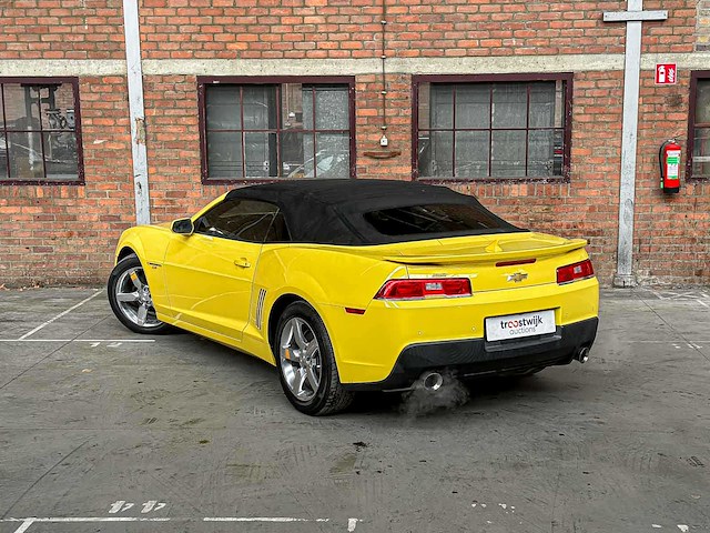 Chevrolet camaro lt cabriolet 3.6l v6 f dohc 24v 323pk 2015 - afbeelding 4 van  7