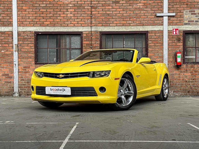 Chevrolet camaro lt cabriolet 3.6l v6 f dohc 24v 323pk 2015 - afbeelding 1 van  17