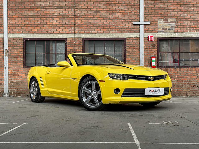 Chevrolet camaro lt cabriolet 3.6l v6 f dohc 24v 323pk 2015 - afbeelding 15 van  17