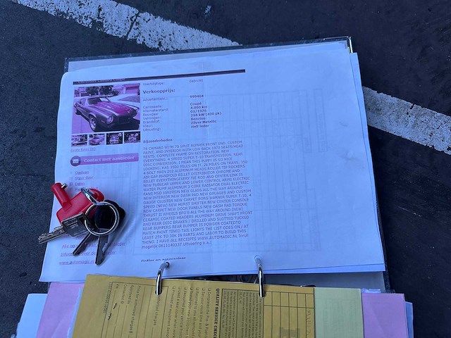 Chevrolet camaro sport 5.7 v8 350pk 1976, 96-yb-99 - afbeelding 54 van  60