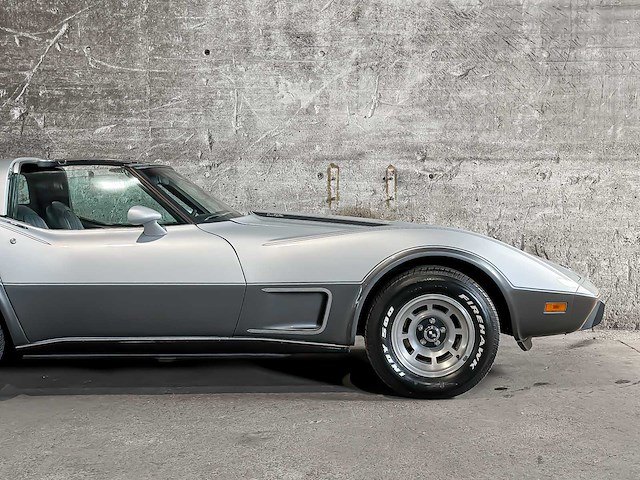 Chevrolet corvette 5.7 v8 convertible two-tone l-82 anniversary edition 1 yz 87 194pk 1978, 15-xxl-9 - afbeelding 10 van  76