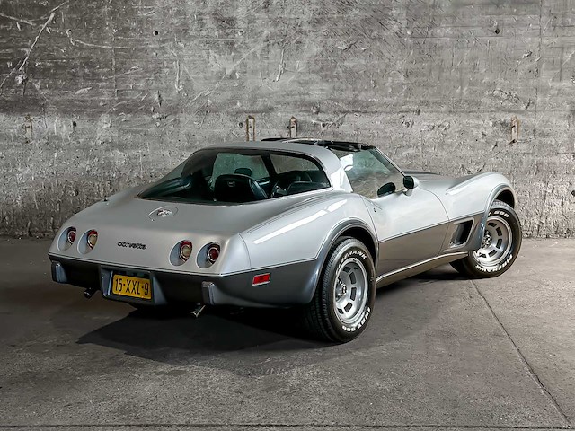 Chevrolet corvette 5.7 v8 convertible two-tone l-82 anniversary edition 1 yz 87 194pk 1978, 15-xxl-9 - afbeelding 13 van  76
