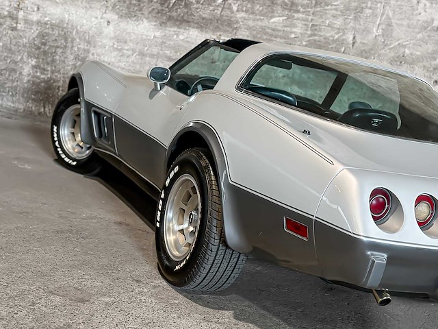 Chevrolet corvette 5.7 v8 convertible two-tone l-82 anniversary edition 1 yz 87 194pk 1978, 15-xxl-9 - afbeelding 24 van  76