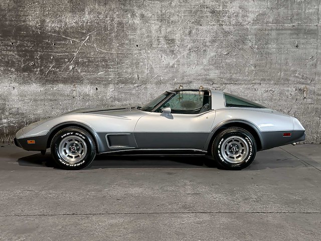 Chevrolet corvette 5.7 v8 convertible two-tone l-82 anniversary edition 1 yz 87 194pk 1978, 15-xxl-9 - afbeelding 25 van  76