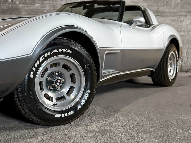 Chevrolet corvette 5.7 v8 convertible two-tone l-82 anniversary edition 1 yz 87 194pk 1978, 15-xxl-9 - afbeelding 67 van  76