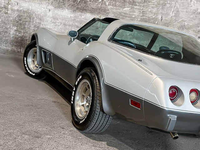 Chevrolet corvette 5.7 v8 convertible two-tone l-82 anniversary edition 1 yz 87 194pk 1978, 15-xxl-9 - afbeelding 40 van  77
