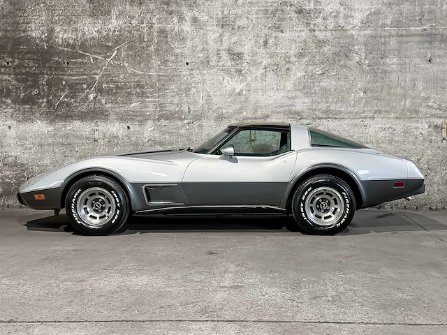 Chevrolet corvette 5.7 v8 convertible two-tone l-82 anniversary edition 1 yz 87 194pk 1978, 15-xxl-9 - afbeelding 48 van  77