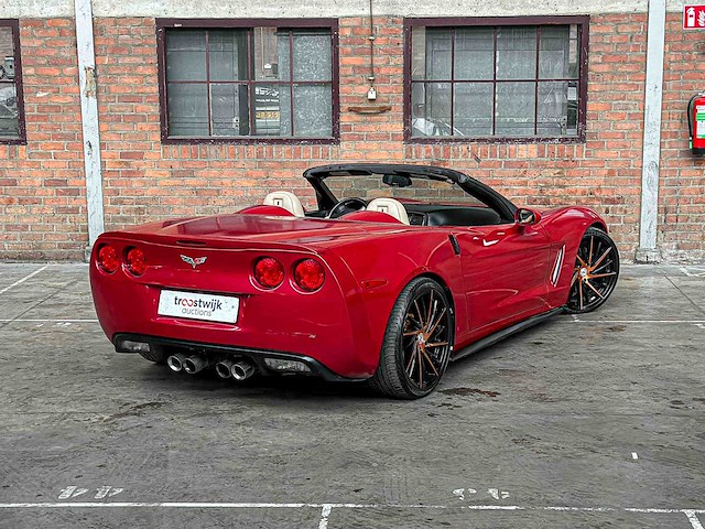 Chevrolet corvette 6.2 v8 376cu convertible 437pk 2008 youngtimer - afbeelding 13 van  40