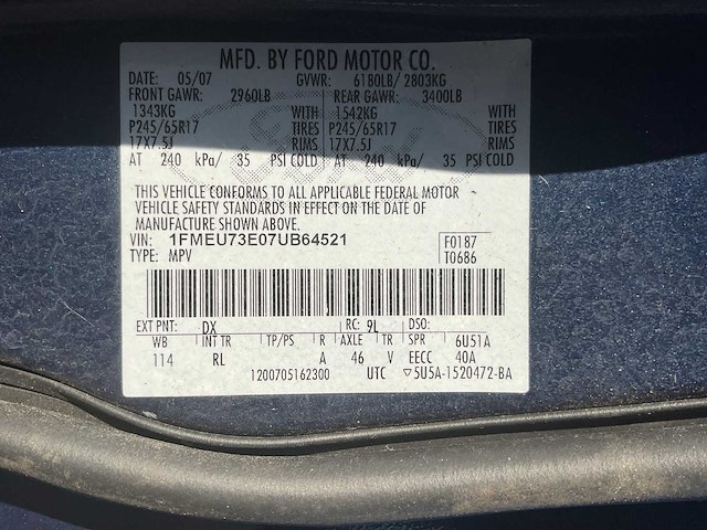 Chevrolet explorer suv bedrijfswagen - afbeelding 11 van  22