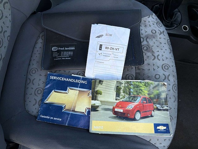 Chevrolet matiz 0.8 spirit | 80-zh-vt i - afbeelding 10 van  13