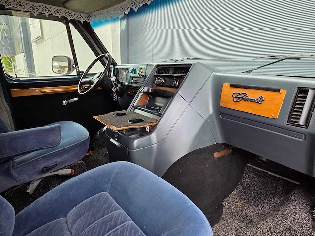 Chevrolet usa - chevy van - 5.7 g20 - automaat - v8 - lpg - 47-br-fx - camper - afbeelding 8 van  31