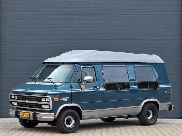 Chevrolet usa - chevy van - 5.7 g20 - automaat - v8 - lpg - 47-br-fx - camper - afbeelding 1 van  31