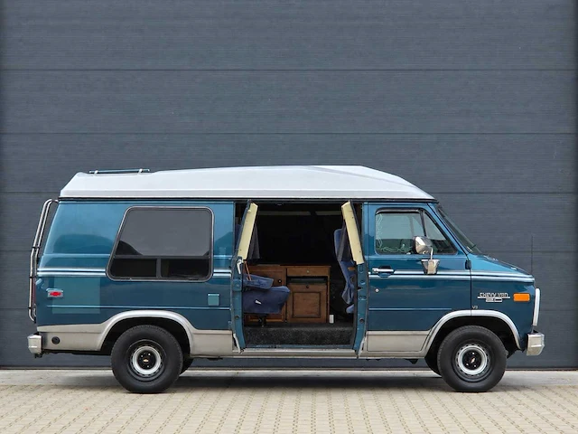 Chevrolet usa - chevy van - 5.7 g20 - automaat - v8 - lpg - 47-br-fx - camper - afbeelding 28 van  31