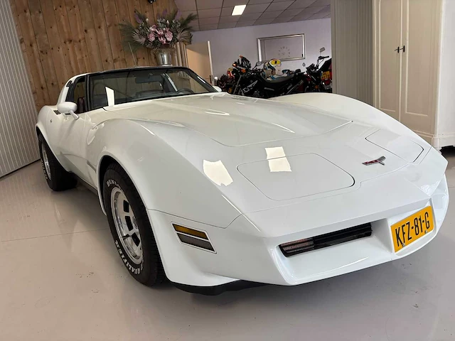 Chevrolet usa - corvette - c3 - v8 - 1 yz 87 - 1980 - kfz-81-g - personenauto - afbeelding 12 van  30