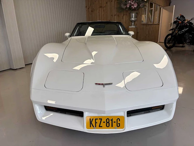 Chevrolet usa - corvette - c3 - v8 - 1 yz 87 - 1980 - kfz-81-g - personenauto - afbeelding 23 van  30