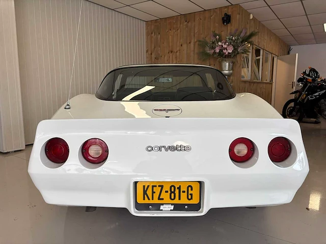 Chevrolet usa - corvette - c3 - v8 - 1 yz 87 - 1980 - kfz-81-g - personenauto - afbeelding 26 van  30