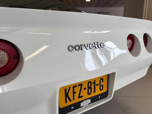 Chevrolet usa - corvette - c3 - v8 - 1 yz 87 - 1980 - kfz-81-g - personenauto - afbeelding 28 van  30