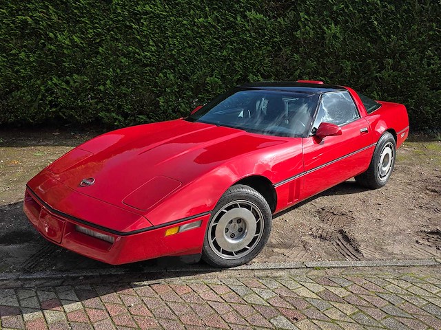 Chevrolet usa - corvette c4 - 5.7 coupé inj. - 1984 - 83-tx-kr - afbeelding 1 van  21