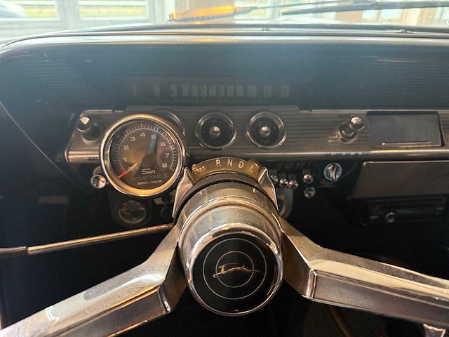 Chevrolet usa bel air 6.5l 400 v8 1961 coupe flattop - afbeelding 7 van  56