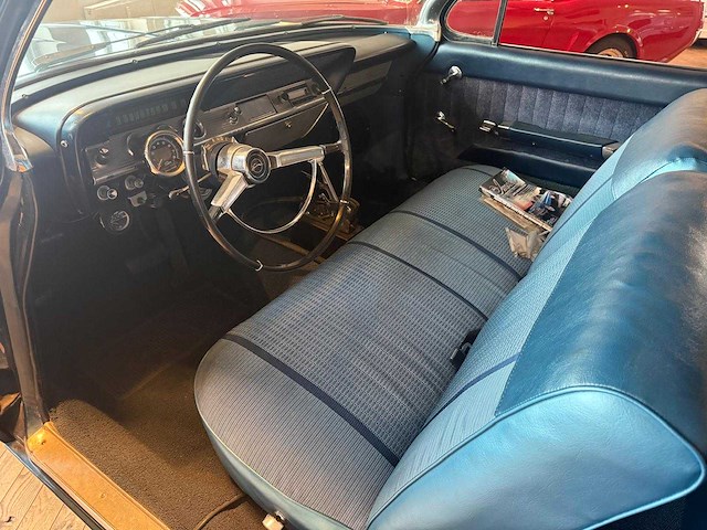 Chevrolet usa bel air 6.5l 400 v8 1961 coupe flattop - afbeelding 18 van  56