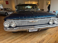 Chevrolet usa bel air 6.5l 400 v8 1961 coupe flattop - afbeelding 23 van  56